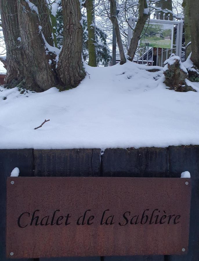 Chalet de la Sablière Amougies Esterno foto